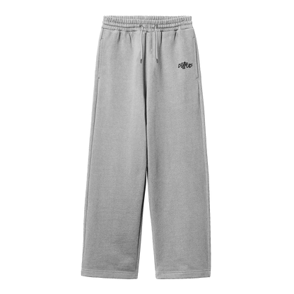 Gray Sytrus Wide Leg Sweatpants – Printed Edition
