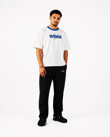 Black Sytrus Wide Leg Sweatpants – Printed Edition